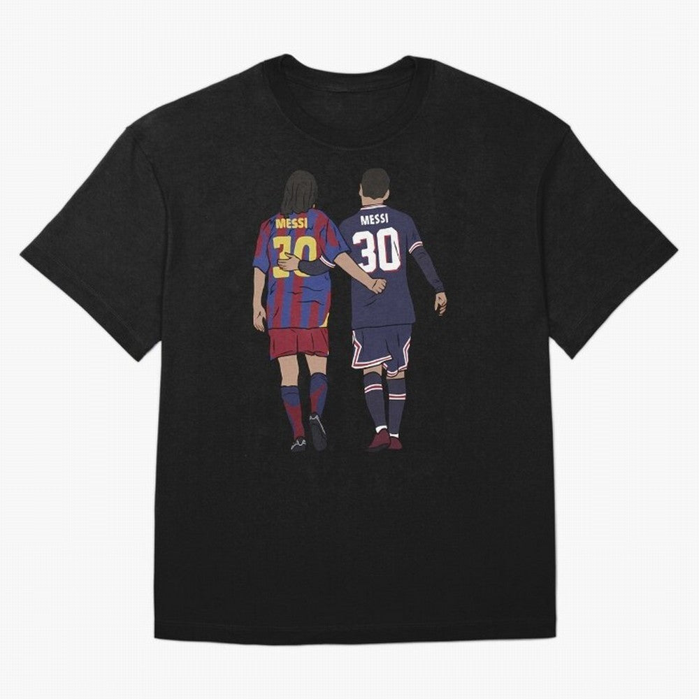 Young Messi and Old Messi Essential T-Shirt Fuel the Hype around Global Football Passion for FIFA World Cup 2026, Made for Messi and Cristiano Ronaldo, England and Germany, Fan Favorite Moments, National Team Passion, Big Match Drama and Soccer