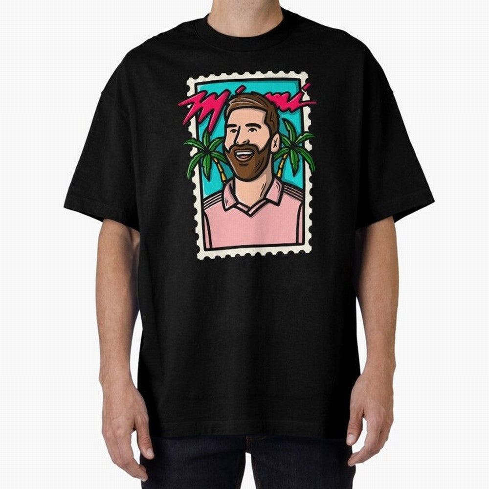 Leo - Miami Classic T-Shirt Celebrate the Magic of Global Football Passion for FIFA World Cup 2026 USA Canada Mexico, Centered on Mbappe and Neymar, England, France and Netherlands, Global Supporter Spirit, Legendary Goals, National Colors and