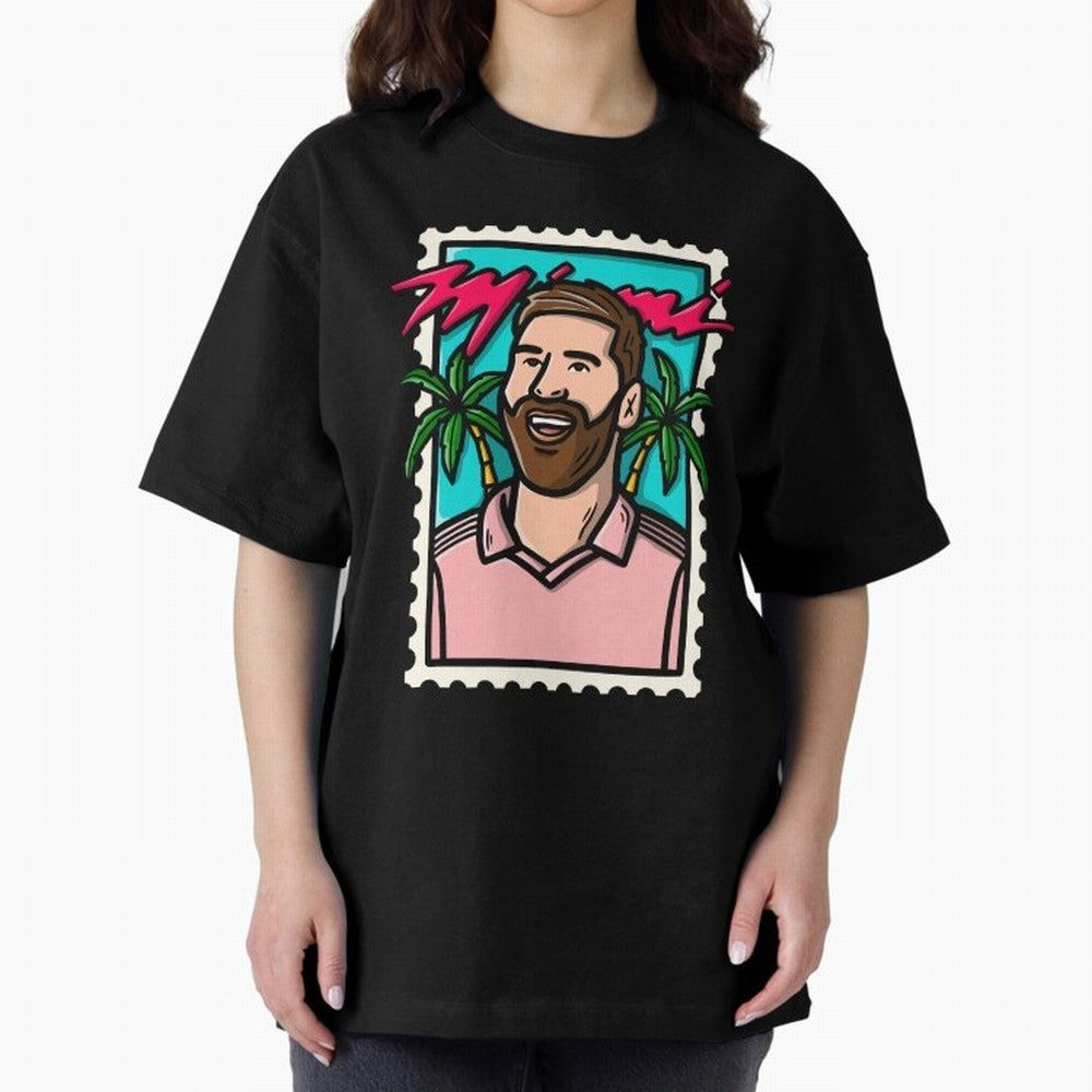 Leo - Miami Classic T-Shirt Celebrate the Magic of Global Football Passion for FIFA World Cup 2026 USA Canada Mexico, Centered on Mbappe and Neymar, England, France and Netherlands, Global Supporter Spirit, Legendary Goals, National Colors and