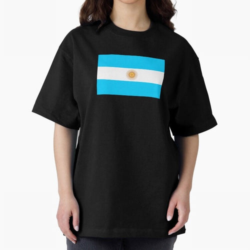 ARGENTINA Oversized T-Shirt Bring Bold Fan Energy to FIFA World Cup 2026 USA Canada Mexico Spirit, Celebrating Portugal, Spain and Germany, Messi and Cristiano Ronaldo, Retro Football Energy, Iconic Rivalries, Trophy Chase Drama and Stadium