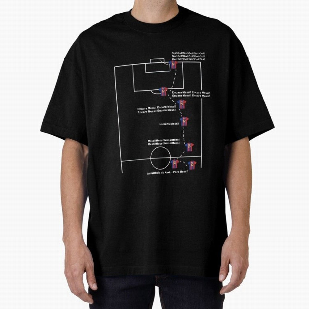 Encara messi gol gol gol Oversized T-Shirt Make Your Look Match FIFA World Cup 2026 for Fans of Neymar, Haaland and Cristiano Ronaldo and England, Bringing Goal Celebration Energy, Supporter Heritage, Football Icons and Worldwide Tournament Joy;
