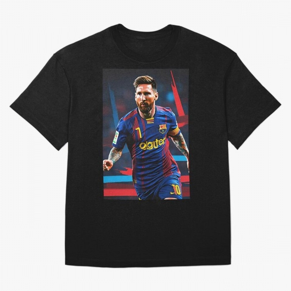 Messi.fcb Oversized T-Shirt Get Ready for the FIFA World Cup 2026 USA Canada Mexico Journey through Haaland and Mbappe Highlights, France and Portugal Pride, Classic Soccer Heritage, Championship Pressure, Fan Loyalty and International Pride;