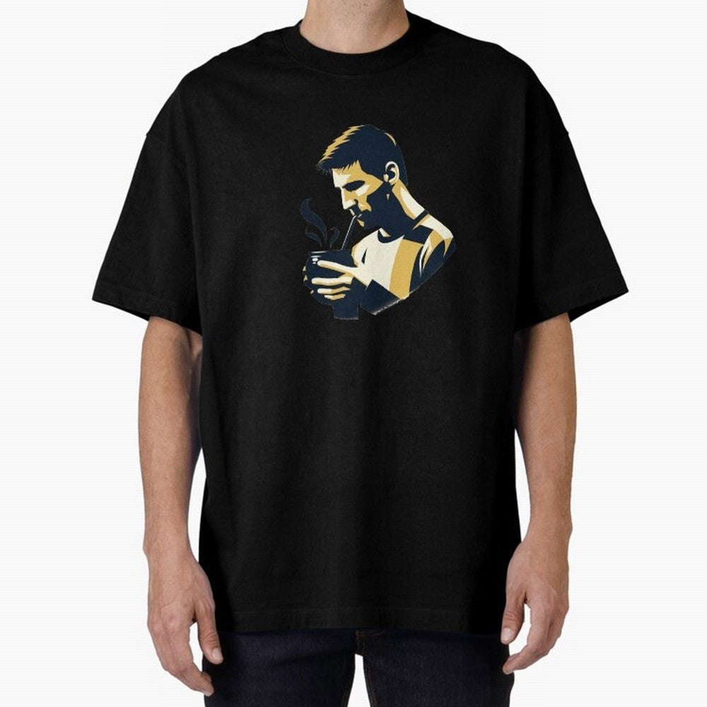 Messi drinking mate Classic T-Shirt Celebrate Fan Culture around Match Day Hype around FIFA World Cup 2026 Group Stage, Neymar, Spain, Stadium Memories, Football Loyalty, International Chants and Championship Tradition; Made for Die Hard