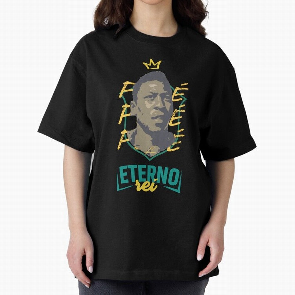 Messi and Neymar wearing a Pele t-shirt - Pel¨¦ Eterno - Pele Forever Rei Classic T-Shirt Bring Trophy Dreams to Match Day Hype around FIFA World Cup 2026 USA Canada Mexico, Messi, England, Supporter Pride, Iconic Celebrations, Legendary Names and