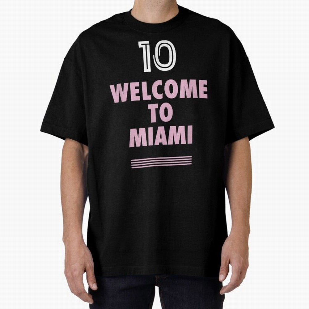 Welcome to Miami 10 - GOAT Classic T-Shirt Bring Legendary Rivalry Energy to FIFA World Cup 2026 Group Stage Spirit, Built around Germany, Mbappe and Neymar, Retro Football Energy, Iconic Rivalries, Trophy Chase Drama and Stadium Atmosphere; Ideal