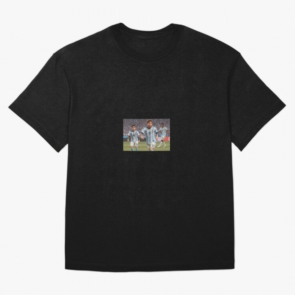 Messi Oversized T-Shirt Feel FIFA World Cup 2026 USA Canada Mexico Spirit, with Brazil, Neymar, Worldwide Fan Energy, Dramatic Goals, Stadium Lights and Championship Celebrations; Made for Collectors Who Enjoy Iconic Players, Country Pride, Vintage