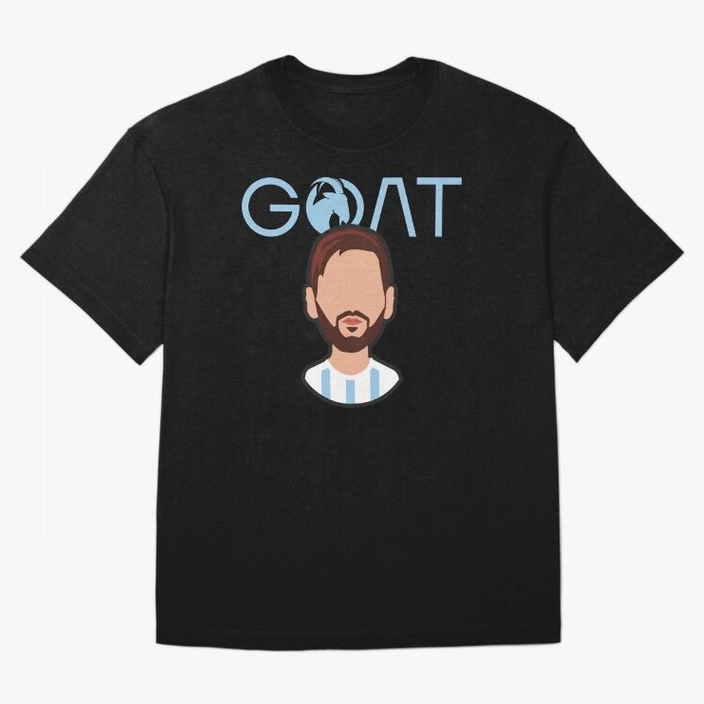GOAT ¨C Lionel Messi Minimalist Vector Design Classic T-Shirt Bring a Champion Mindset to the FIFA World Cup 2026 Group Stage Journey through CR7 Highlights, Brazil Pride, Soccer Culture, Superstar Moments, National Team Dreams and Competitive