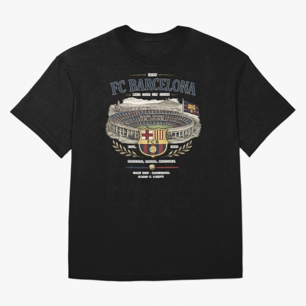 FC Barcelona Vintage Football Streetwear Oversized T-Shirt Feel the Roar of the FIFA World Cup 2026 Journey through CR7 and Messi Highlights, Argentina Pride, Retro Football Energy, Iconic Rivalries, Trophy Chase Drama and Stadium Atmosphere; Ideal