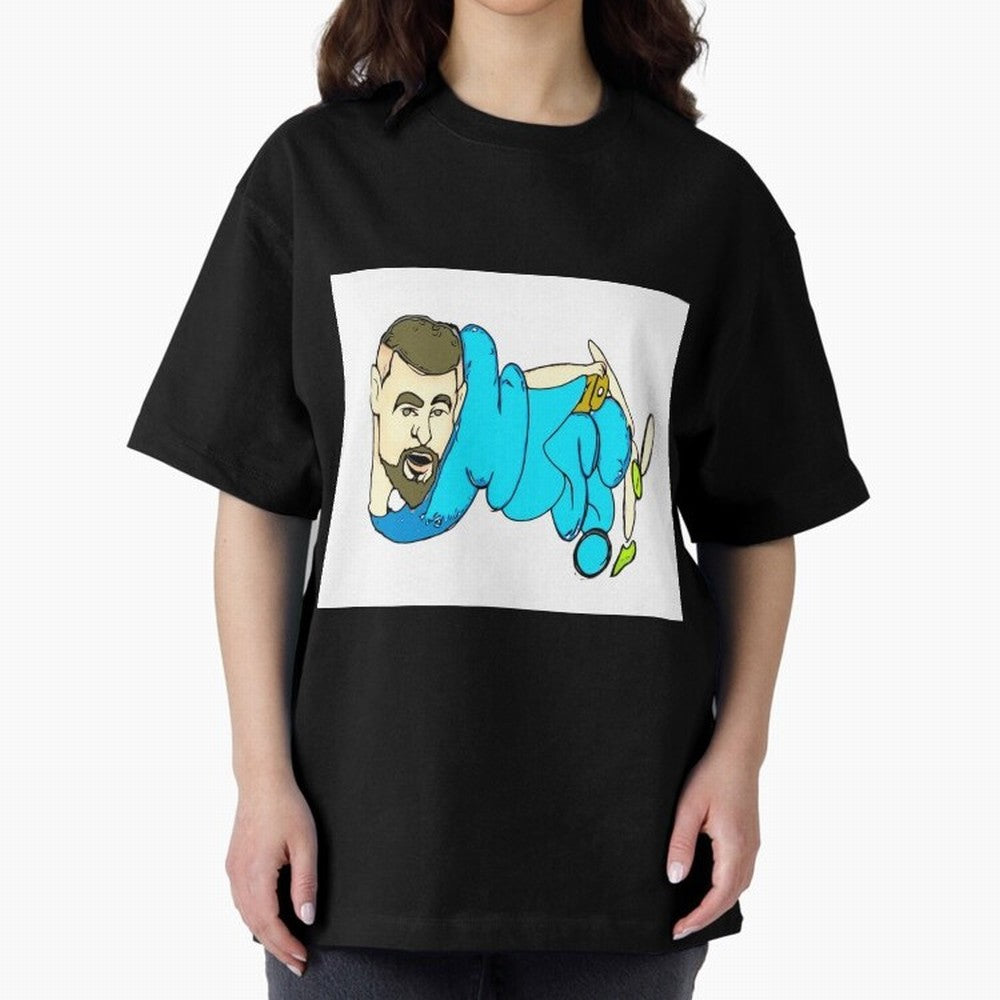 Mesi Oversized T-Shirt Celebrate Football Heritage in Global Football Passion for FIFA World Cup 2026 Group Stage, Connected to Haaland, England, France and Netherlands, Global Supporter Spirit, Legendary Goals, National Colors and Tournament