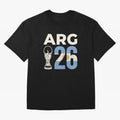 Argentina Football World Cup 2026 - Vintage Arg 26 Flag Design Essential T-Shirt Celebrate Football Dreams Across FIFA World Cup 2026 Group Stage for Fans of Haaland and Mbappe and Brazil, Portugal and Argentina, Bringing Global Supporter Spirit,