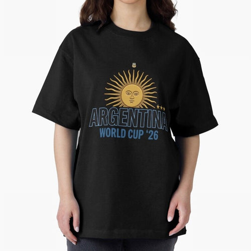Argentina Football Sun of May - World Cup 2026 Gold Edition Essential T-Shirt Support the Legends of the FIFA World Cup 2026 Group Stage Journey through CR7 Highlights, England, France and Netherlands Pride, Championship Spirit, Famous Goals,