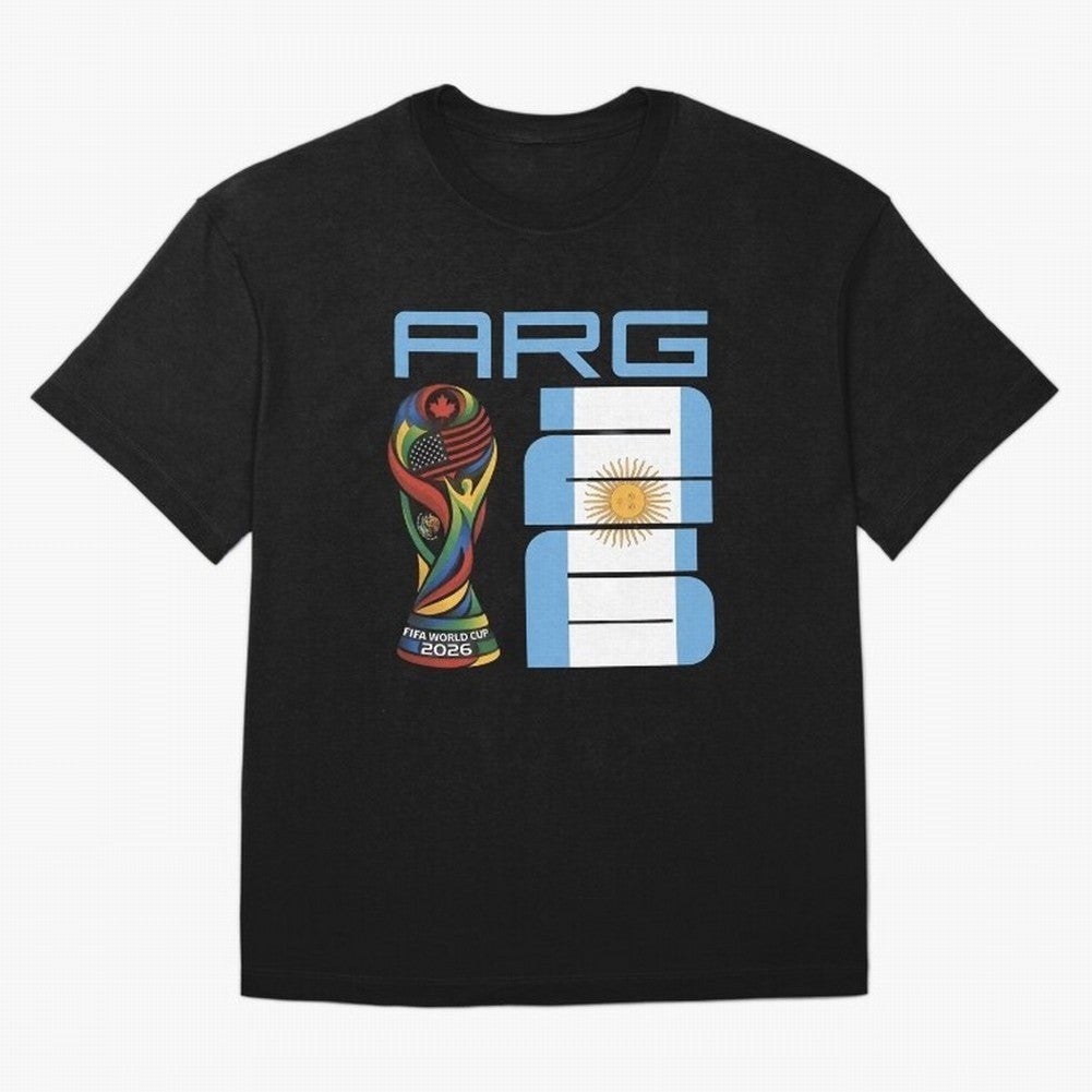Argentina World Cup 2026 Soccer Fan Art - ARG Albiceleste Essential T-Shirt Carry the Dream of Global Football Passion for FIFA World Cup 2026 Group Stage, with Haaland, Argentina, Championship Spirit, Famous Goals, Roaring Crowds and International
