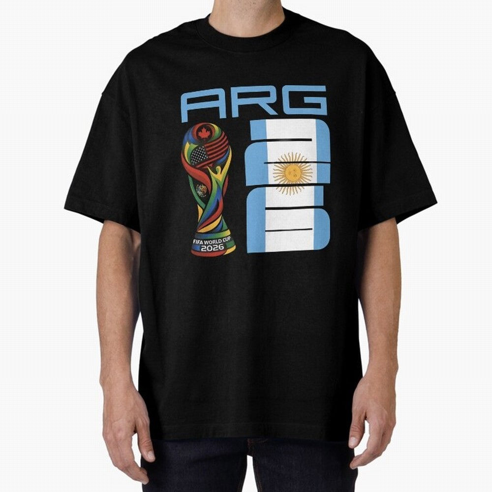 Argentina World Cup 2026 Soccer Fan Art - ARG Albiceleste Essential T-Shirt Carry the Dream of Global Football Passion for FIFA World Cup 2026 Group Stage, with Haaland, Argentina, Championship Spirit, Famous Goals, Roaring Crowds and International