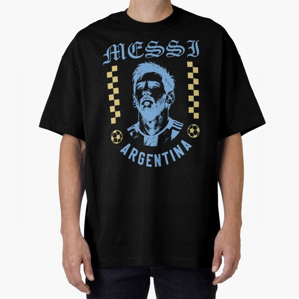 Messi Argentina Vintage Football Design World Cup Fan Art Classic T-Shirt Discover Global Football Passion for FIFA World Cup 2026 Group Stage, Connected to Messi, Neymar and Mbappe, Brazil, Portugal and Argentina, Tournament Hype, Historic