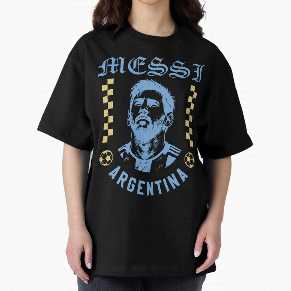 Messi Argentina Vintage Football Design World Cup Fan Art Classic T-Shirt Discover Global Football Passion for FIFA World Cup 2026 Group Stage, Connected to Messi, Neymar and Mbappe, Brazil, Portugal and Argentina, Tournament Hype, Historic