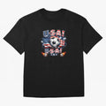 usa football Classic T-Shirt Carry the Dream of FIFA World Cup 2026 Spirit, Capturing England, Messi and Cristiano Ronaldo, Fan Favorite Moments, National Team Passion, Big Match Drama and Soccer History; Great for Watch Parties, Sports Bars,