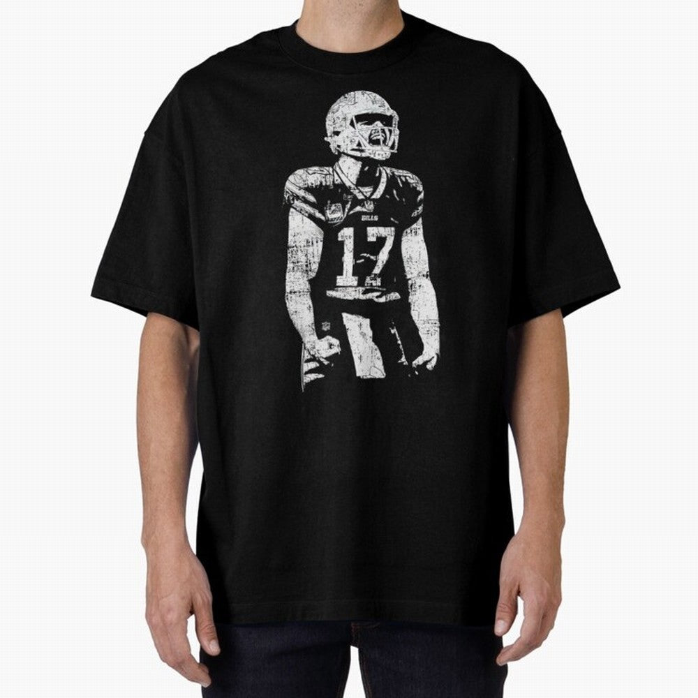 American Football Nfl 2024 Buffalo B - sultan desain 32 Oversized T-Shirt Join the Countdown to Global Football Passion for FIFA World Cup 2026 USA Canada Mexico, Celebrating Messi, CR7 and Mbappe, England, Supporter Pride, Iconic Celebrations,