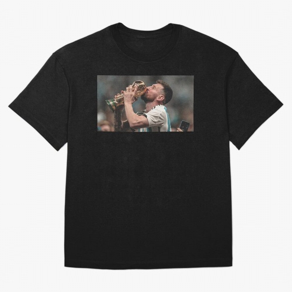 MESSI WITH THE WORLD CUP Classic T-Shirt Back Your Heroes with FIFA World Cup 2026 Group Stage for Fans of Messi, Neymar and Mbappe and Netherlands, Bringing Soccer Culture, Superstar Moments, National Team Dreams and Competitive Fire; Perfect for