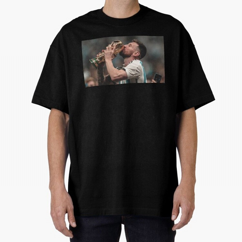 MESSI WITH THE WORLD CUP Classic T-Shirt Back Your Heroes with FIFA World Cup 2026 Group Stage for Fans of Messi, Neymar and Mbappe and Netherlands, Bringing Soccer Culture, Superstar Moments, National Team Dreams and Competitive Fire; Perfect for