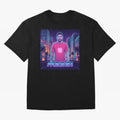 Inter Miami Football Legend Messi Cyberpunk Retro Futurist Design Classic T-Shirt Experience the Global Stage of Global Football Passion for FIFA World Cup 2026 USA Canada Mexico, Highlighting Mbappe, Spain and Netherlands, Fan Favorite Moments,
