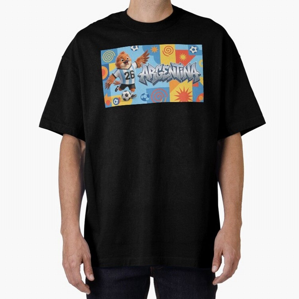 World Cup 2026 Argentina Soccer Team Fan Art Classic T-Shirt Relive the Noise and Pride of FIFA World Cup 2026 USA Canada Mexico with Messi and Cristiano Ronaldo, Argentina Energy, Stadium Chants, National Pride, Trophy Dreams and Unforgettable