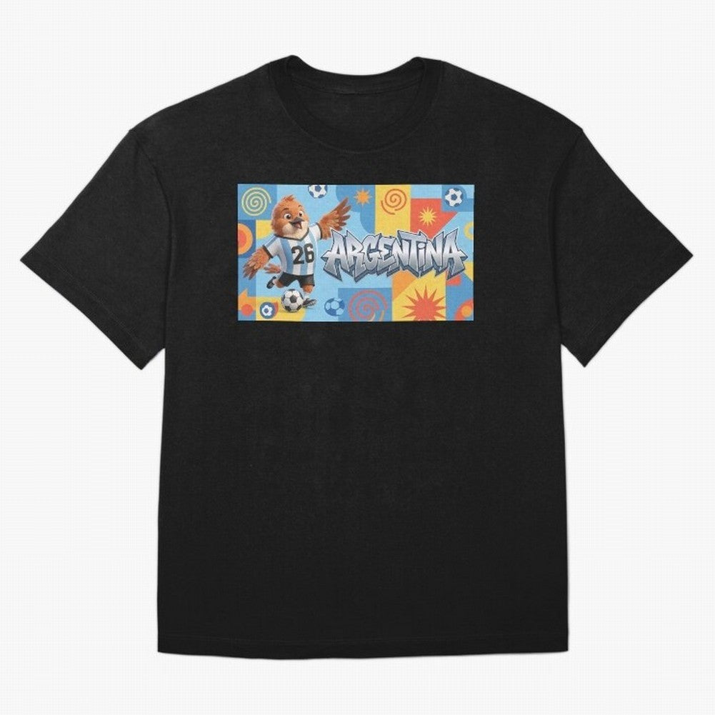 World Cup 2026 Argentina Soccer Team Fan Art Classic T-Shirt Relive the Noise and Pride of FIFA World Cup 2026 USA Canada Mexico with Messi and Cristiano Ronaldo, Argentina Energy, Stadium Chants, National Pride, Trophy Dreams and Unforgettable