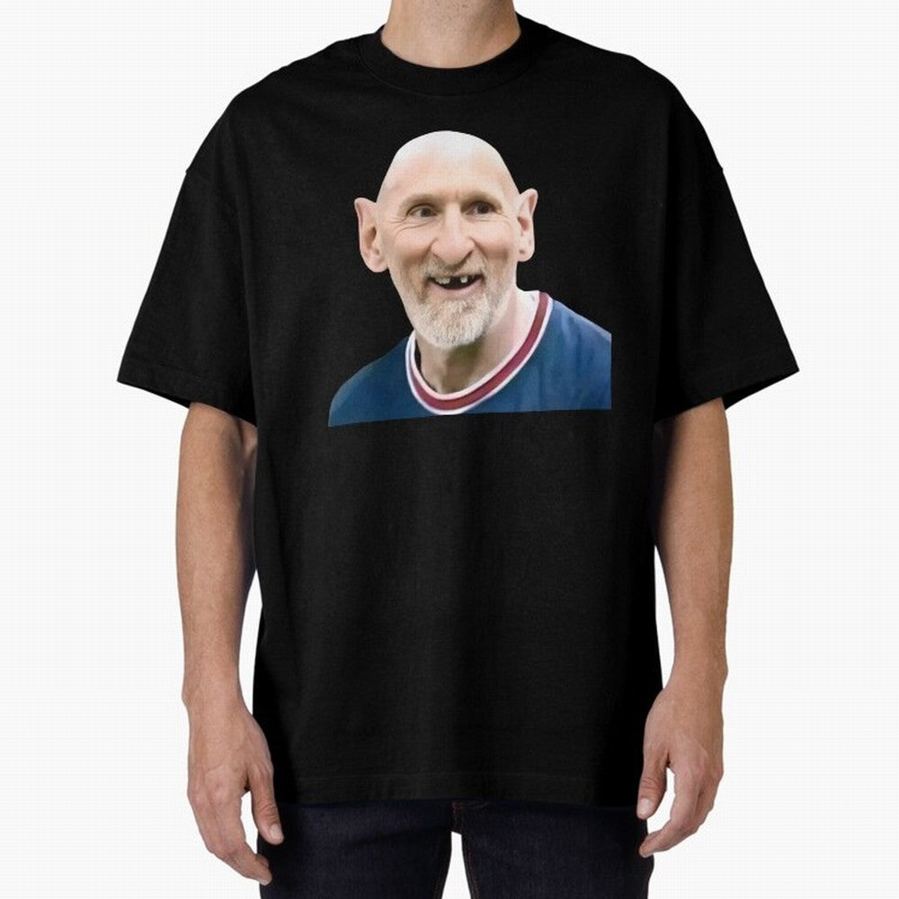 Old and Bald Messi Football Meme Oversized T-Shirt Remember Iconic Moments from FIFA World Cup 2026 USA Canada Mexico for Fans of Haaland and France and Portugal, Bringing Fan Favorite Moments, National Team Passion, Big Match Drama and Soccer