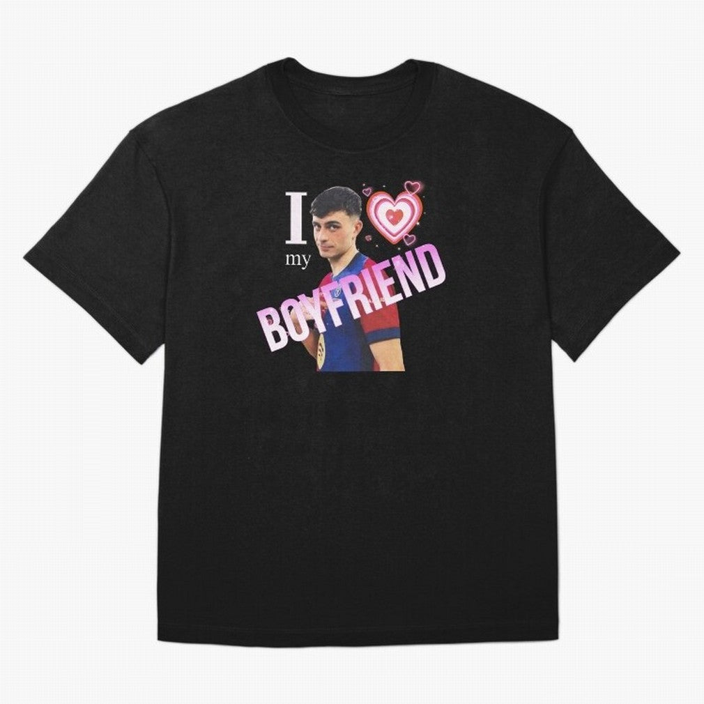 Pedri I love my boyfriend Classic T-Shirt Feel the Heartbeat of FIFA World Cup 2026 Group Stage for Fans of Neymar and Spain and Netherlands, Bringing Worldwide Fan Energy, Dramatic Goals, Stadium Lights and Championship Celebrations; Great for