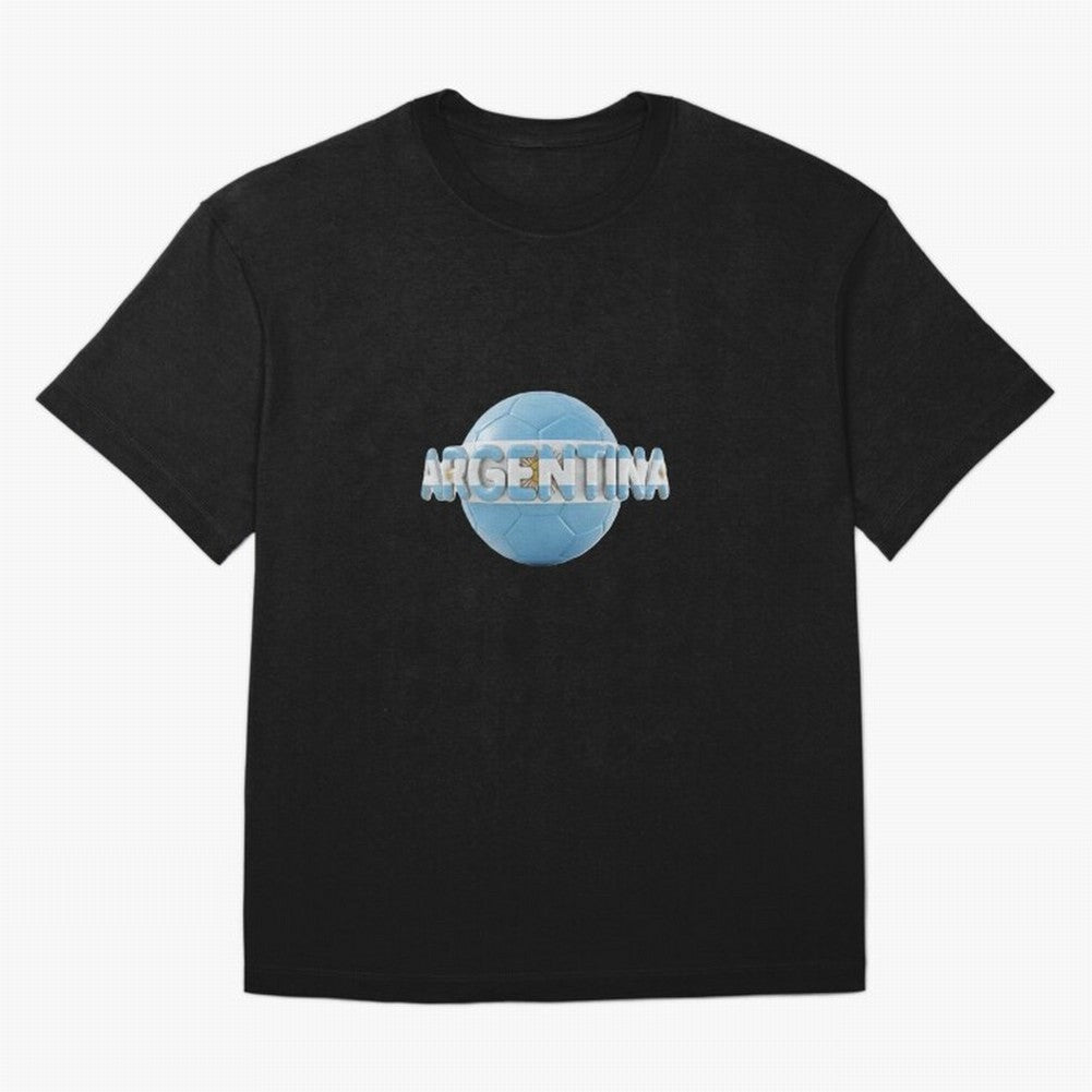Argentina Soccer World Cup Oversized T-Shirt Bring Champion Energy into FIFA World Cup 2026 USA Canada Mexico Highlighting Messi, CR7 and Mbappe, Argentina and Brazil Energy, Fan Favorite Moments, National Team Passion, Big Match Drama and Soccer