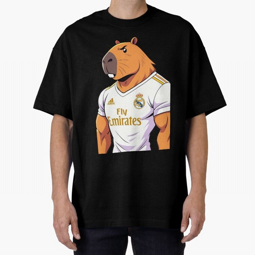 Real Madrid capybara elegant Classic T-Shirt Celebrate Football Dreams Across the FIFA World Cup 2026 Journey through Messi, Neymar and Mbappe Highlights, Brazil Pride, Champion Mindset, Group Stage Buzz, Knockout Tension and Passionate Fan