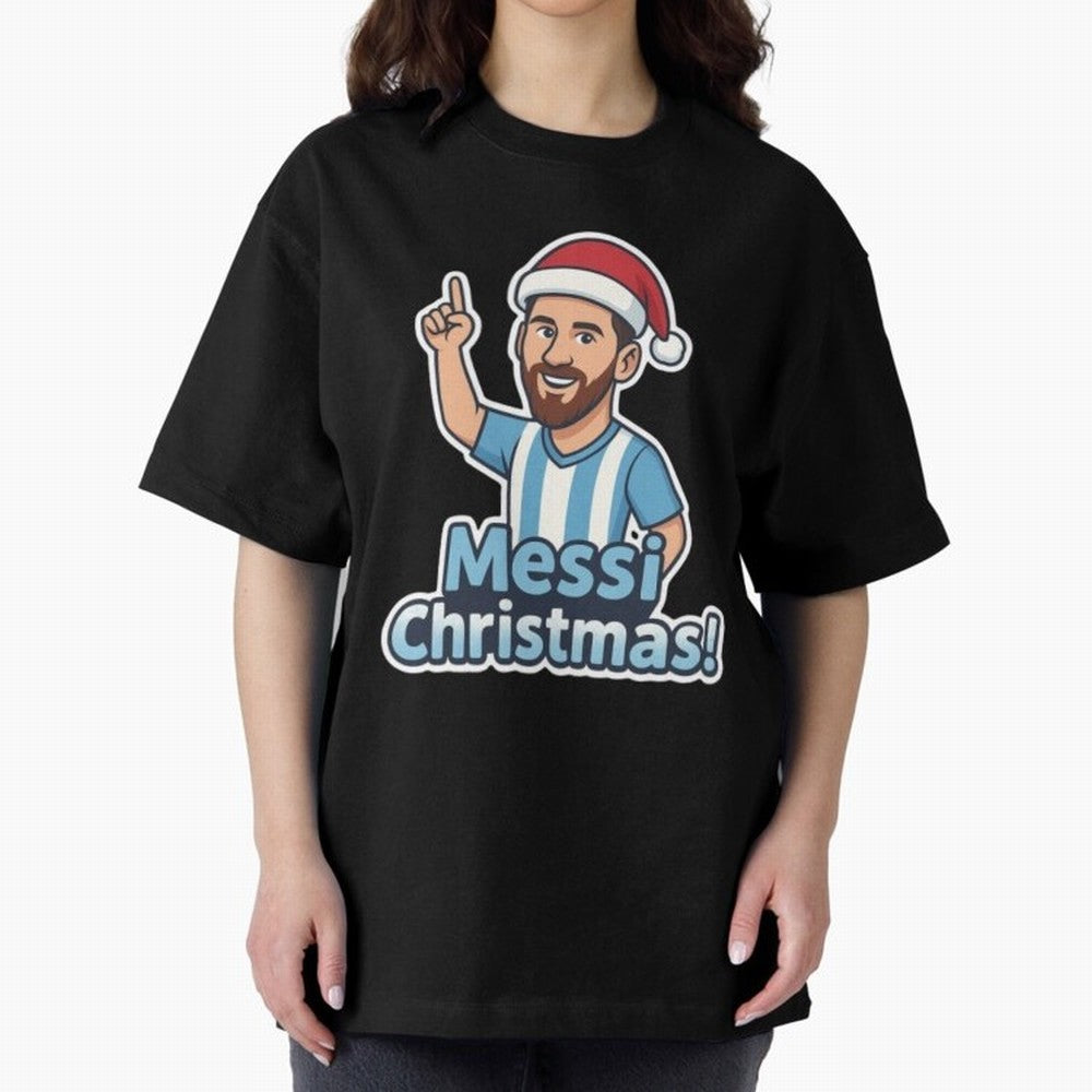 Messi Christmas! Messi Holiday cheer Essential T-Shirt Support FIFA World Cup 2026 Group Stage Highlighting Haaland, Brazil Energy, Game Day Rituals, Football Legends, Country Pride and the Road to the Final; Ideal for Fans Who Follow Messi,