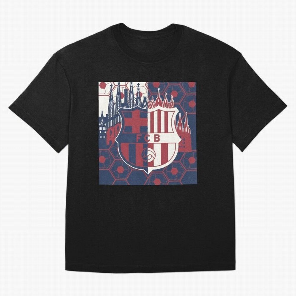 Barcelona - Football Fan Design Classic T-Shirt Relive the Noise and Pride of FIFA World Cup 2026 Inspired by Messi, CR7 and Mbappe, Argentina and Brazil Energy, Classic Soccer Heritage, Championship Pressure, Fan Loyalty and International Pride;