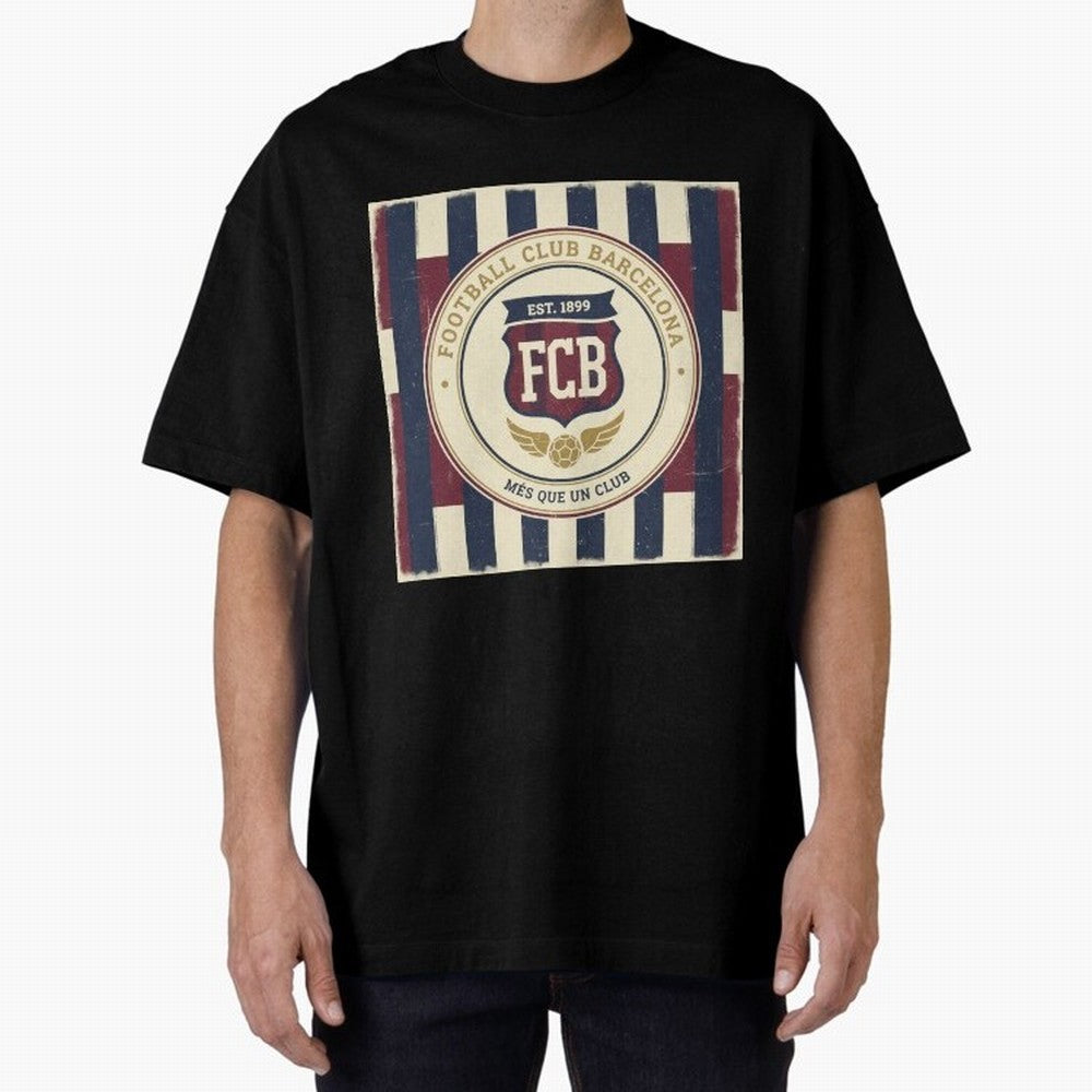 FCB Vintage - Football Fan Design Classic T-Shirt Live the Energy of Match Day Hype around FIFA World Cup 2026 Group Stage, Messi, Neymar and Mbappe, England and Germany, Champion Mindset, Group Stage Buzz, Knockout Tension and Passionate Fan