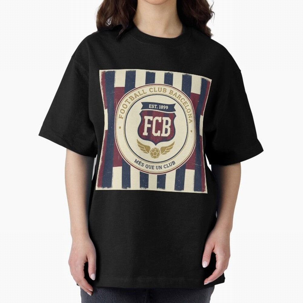 FCB Vintage - Football Fan Design Classic T-Shirt Live the Energy of Match Day Hype around FIFA World Cup 2026 Group Stage, Messi, Neymar and Mbappe, England and Germany, Champion Mindset, Group Stage Buzz, Knockout Tension and Passionate Fan