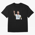 Messi Classic T-Shirt Elevate Global Football Passion for FIFA World Cup 2026 Group Stage, Featuring Messi, CR7 and Mbappe, England, Match Day Excitement, Supporter Culture, Golden Goals and Global Football Passion; Perfect for People Who Love