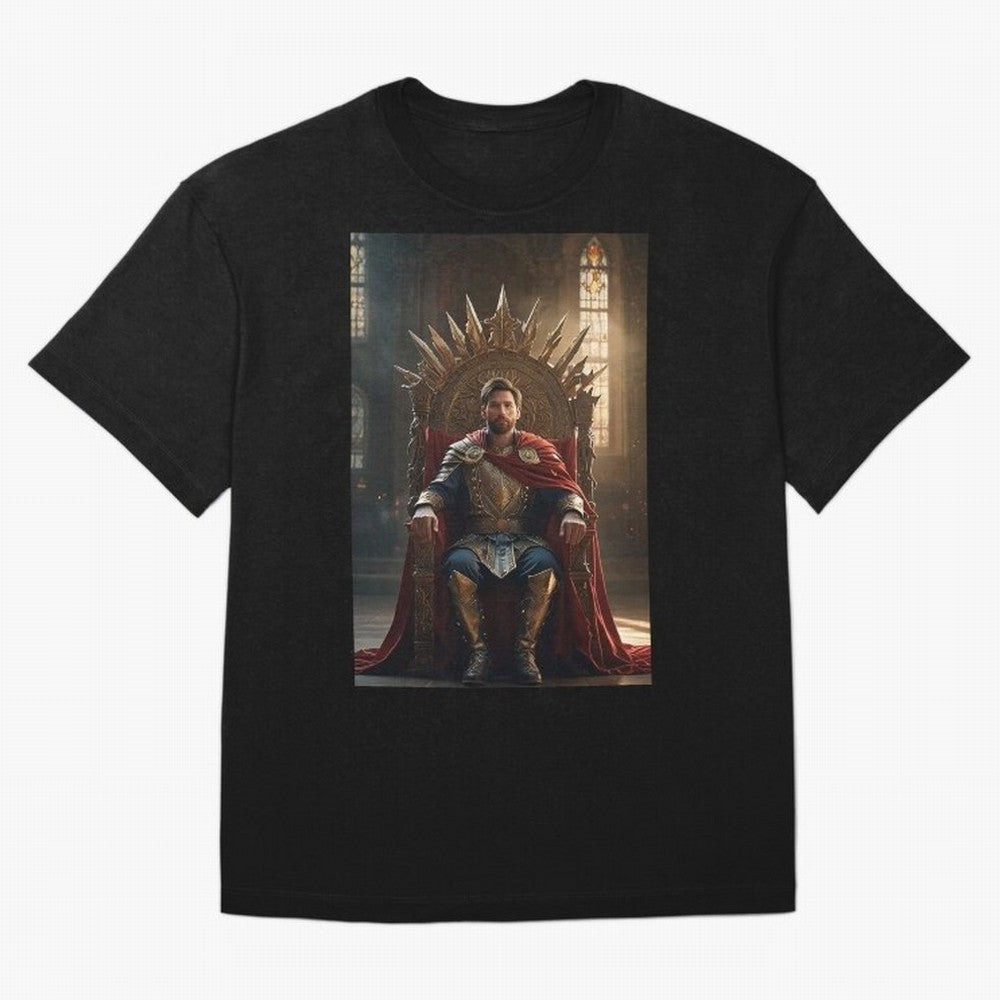 Messi the king Classic T-Shirt Bring Retro Soccer Energy to FIFA World Cup 2026 Group Stage Filled with Cristiano Ronaldo, England and Germany Energy, Game Day Rituals, Football Legends, Country Pride and the Road to the Final; Ideal for Fans Who