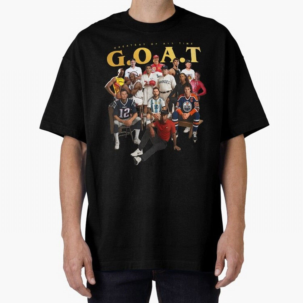 GOAT of all Sports Essential T-Shirt Live the Energy of Match Day Hype around FIFA World Cup 2026 Group Stage, Messi, Neymar and Mbappe, England and Germany, Champion Mindset, Group Stage Buzz, Knockout Tension and Passionate Fan Culture; Great for