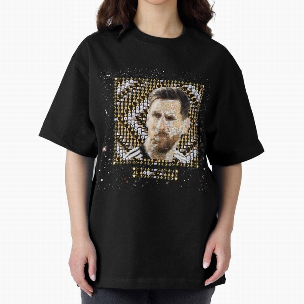 Goat Emojified Messi-Inspired Visual Tribute Classic T-Shirt Bring International Match Energy to Global Football Passion for FIFA World Cup 2026, Built around Messi and Cristiano Ronaldo, Netherlands, Football Passion, Legendary Performances,