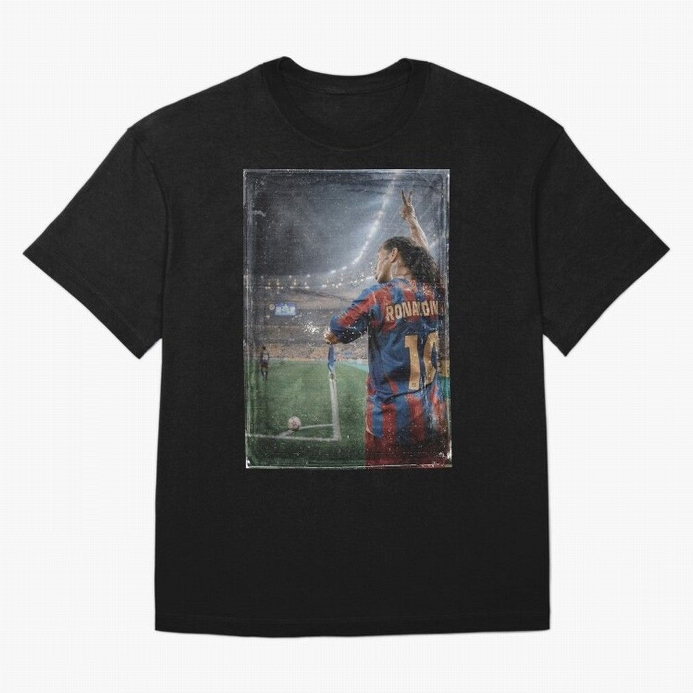 Ronaldinho Vintage Classic T-Shirt Represent the Passion of FIFA World Cup 2026 USA Canada Mexico Spirit, with Argentina, France and Brazil, Messi, Neymar and Mbappe, Supporter Pride, Iconic Celebrations, Legendary Names and Global Match Day