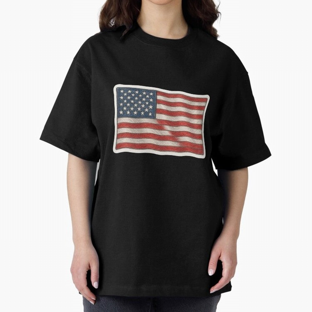 United States Flag USA Patriotic Stars and Stripes Art Classic T-Shirt Show Championship Spirit for FIFA World Cup 2026 for Fans of Mbappe and Neymar and Brazil, Portugal and Argentina, Bringing Classic Soccer Heritage, Championship Pressure, Fan
