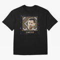 GOAT Emojified ¨C Messi-Inspired Visual Tribute | Legendary Football Grid Art | Iconic Symbolism in Emoji Form Oversized T-Shirt Celebrate Fan Favorites in FIFA World Cup 2026 USA Canada Mexico Spirit, Featuring Spain and Netherlands, CR7, Goal