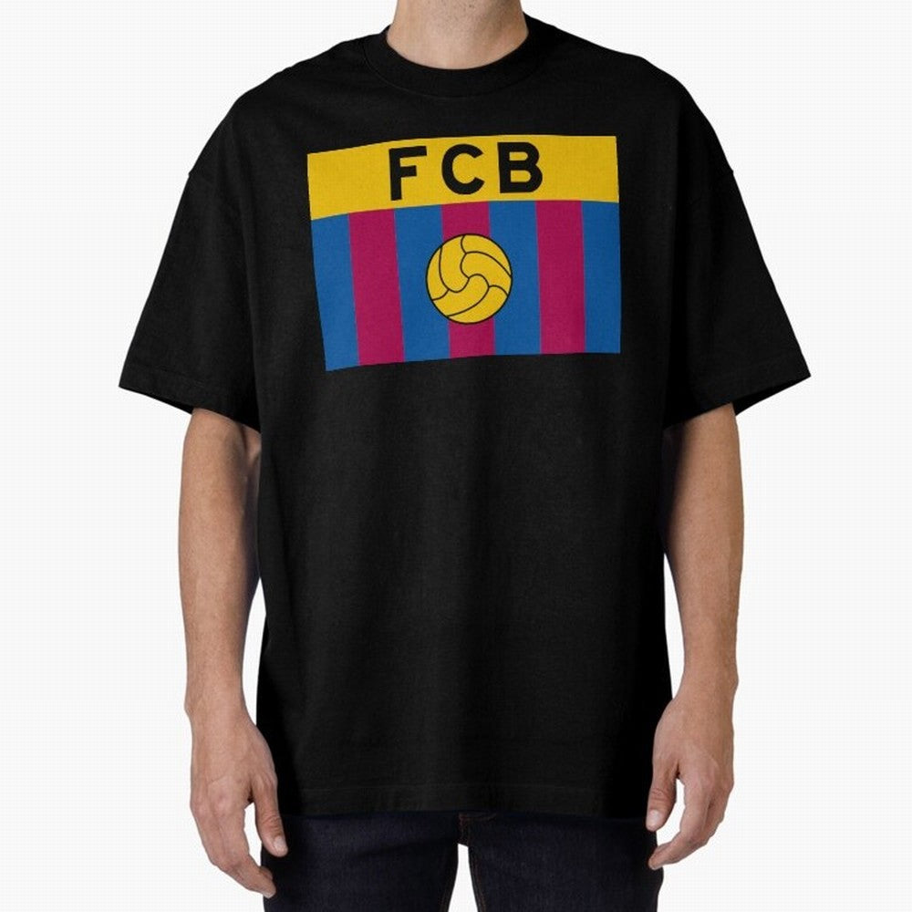 FCB FLAG Classic T-Shirt Celebrate Global Passion for Match Day Hype around FIFA World Cup 2026 Group Stage, Messi, CR7 and Mbappe, Germany, Classic Soccer Heritage, Championship Pressure, Fan Loyalty and International Pride; Perfect for Supporters