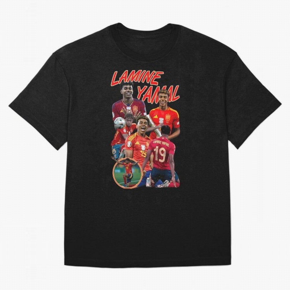 Lamine Yamal - Wonder Essential T-Shirt Celebrate the Biggest Stage of Global Football Passion for FIFA World Cup 2026 USA Canada Mexico, Filled with Neymar, England, France and Netherlands, Fan Favorite Moments, National Team Passion, Big Match