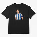 Messi em pintura digital Classic T-Shirt Experience the Global Stage of Global Football Passion for FIFA World Cup 2026 USA Canada Mexico, Highlighting Mbappe, Spain and Netherlands, Fan Favorite Moments, National Team Passion, Big Match Drama and