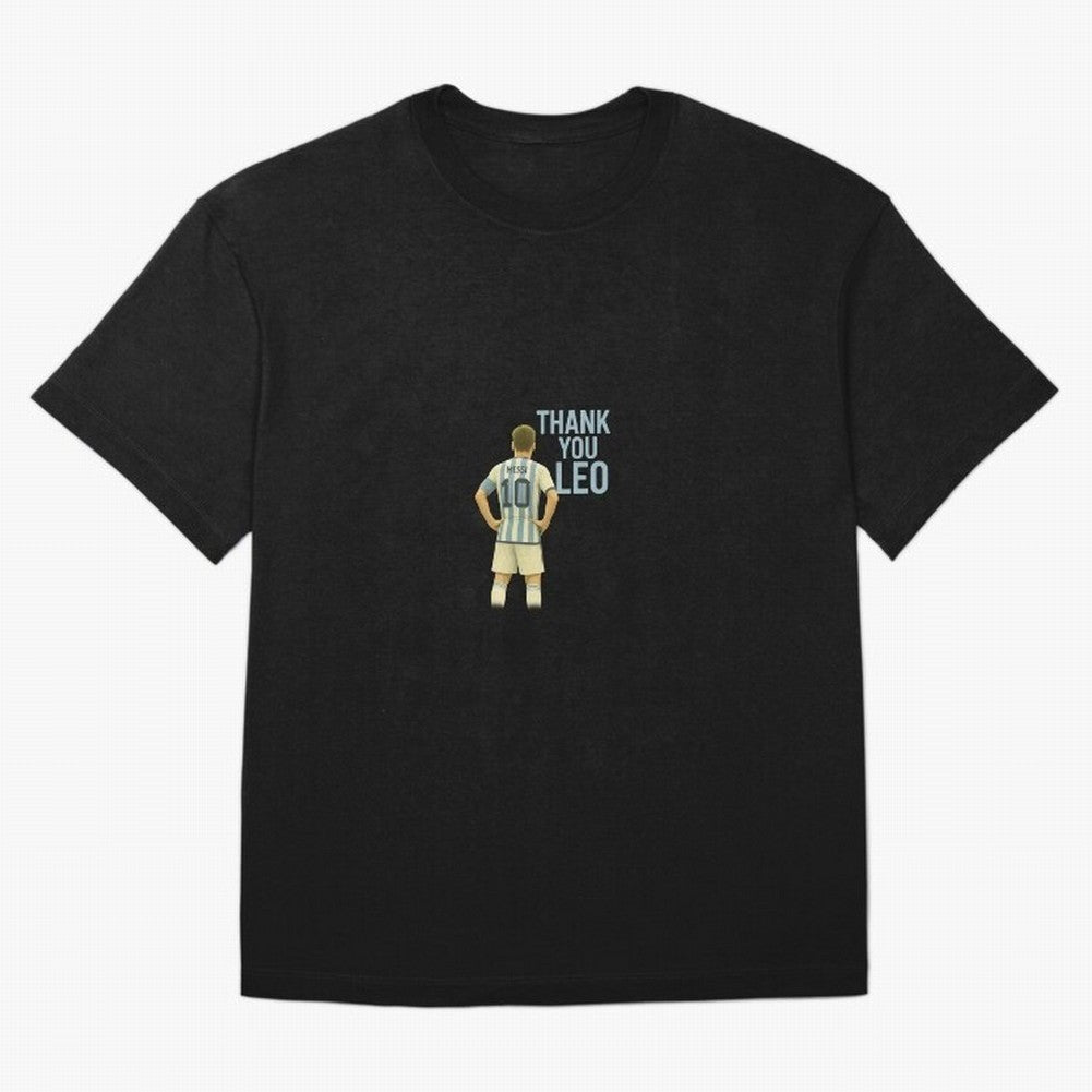 Thank You Leo ¨C Messi Farewell Tribute Essential T-Shirt Follow the Final Road of the FIFA World Cup 2026 USA Canada Mexico Journey through Neymar, Haaland and Cristiano Ronaldo Highlights, Portugal, Spain and Germany Pride, Global Supporter