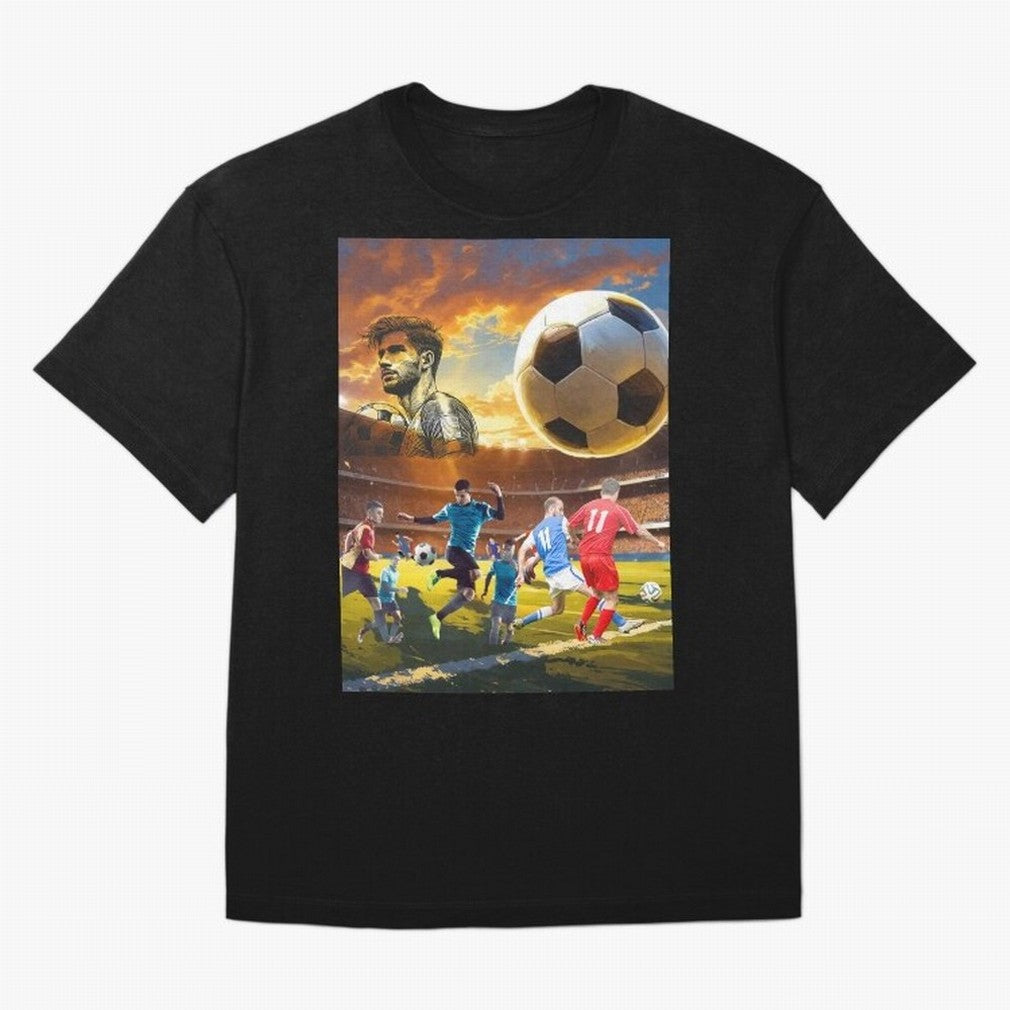 Soccer design Classic T-Shirt Celebrate the Road through Global Football Passion for FIFA World Cup 2026 USA Canada Mexico, Filled with Mbappe and Neymar, Brazil, Champion Mindset, Group Stage Buzz, Knockout Tension and Passionate Fan Culture;
