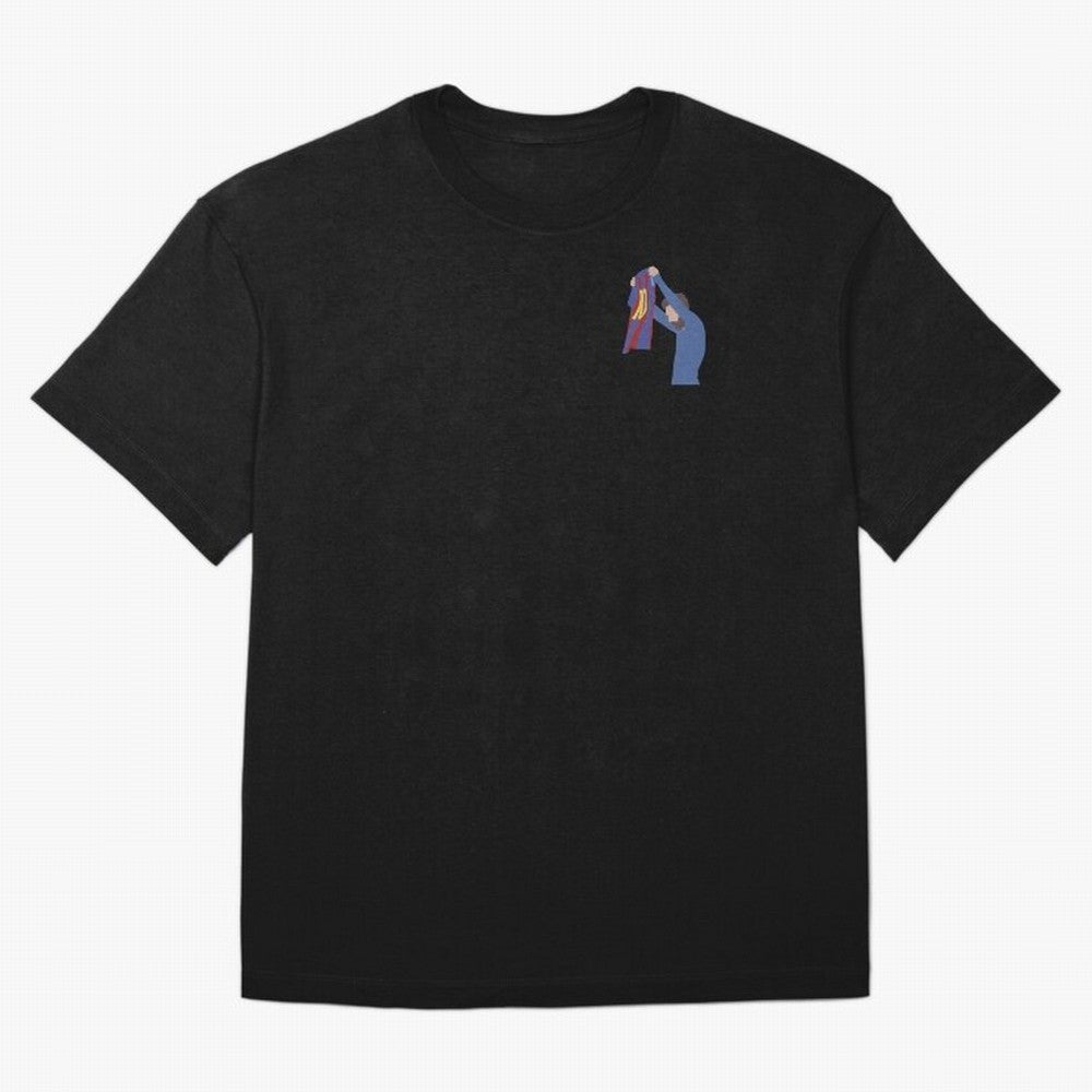 Messi Showing Jersey Art Classic T-Shirt Show Match Day Excitement for FIFA World Cup 2026 Group Stage for Fans of Messi, Neymar and Mbappe and Brazil, Portugal and Argentina, Bringing Football History, Final Match Energy, Crowd Noise and Once in a