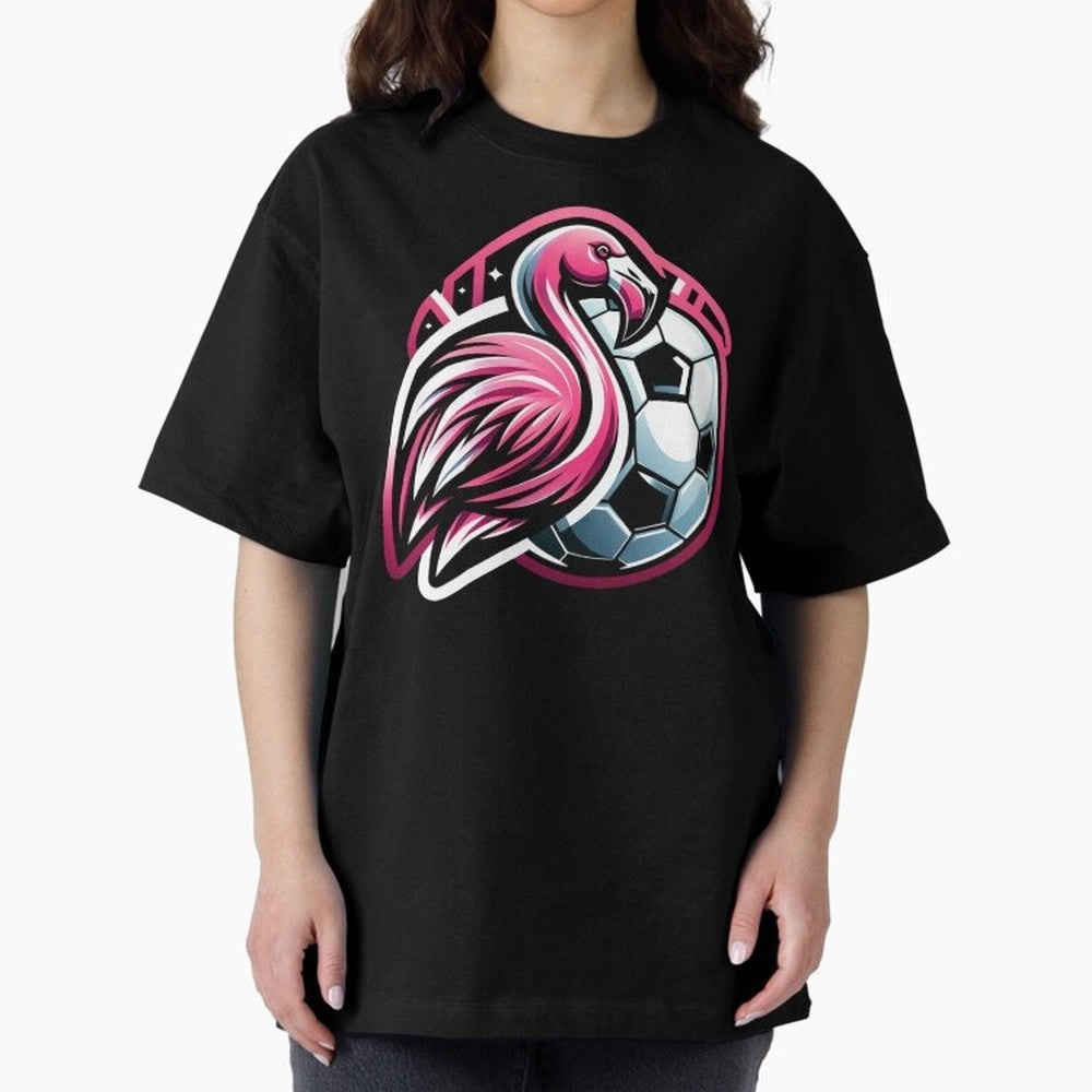 Flamingo & Soccer Fusion Classic T-Shirt Represent Fans Who Live for FIFA World Cup 2026 USA Canada Mexico Inspired by Neymar, Haaland and Cristiano Ronaldo, Germany Energy, Soccer Culture, Superstar Moments, National Team Dreams and Competitive