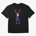 Lio tribute to Diego 10 Oversized T-Shirt Turn Football Passion into FIFA World Cup 2026 Highlighting Cristiano Ronaldo, France Energy, Game Day Rituals, Football Legends, Country Pride and the Road to the Final; Perfect for Fans, Collectors,