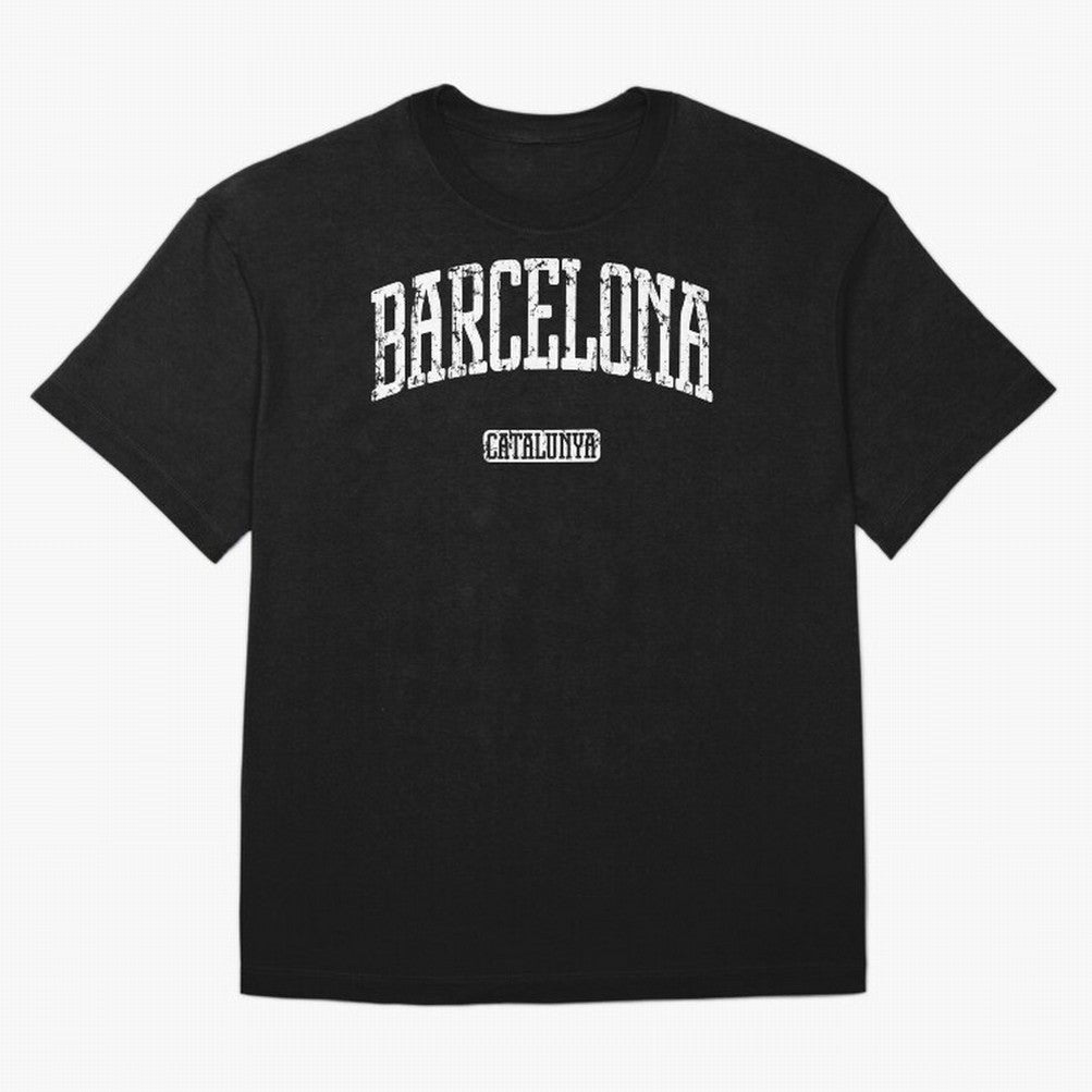 Barcelona (White Print) Essential T-Shirt Fuel FIFA World Cup 2026 Featuring Haaland and Mbappe, England and Germany Energy, Stadium Memories, Football Loyalty, International Chants and Championship Tradition; Ideal for Passionate Fans Who Love